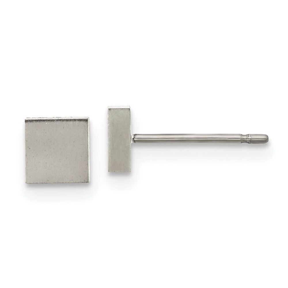 Kazi Luxury Chisel Titanium Brushed Square Post E… - image 1